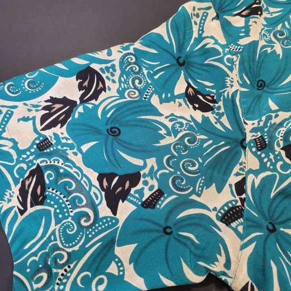 Douglass Women's Short Sleeves Silk Multicolor Top Blouse Size S - Picture 5 of 9